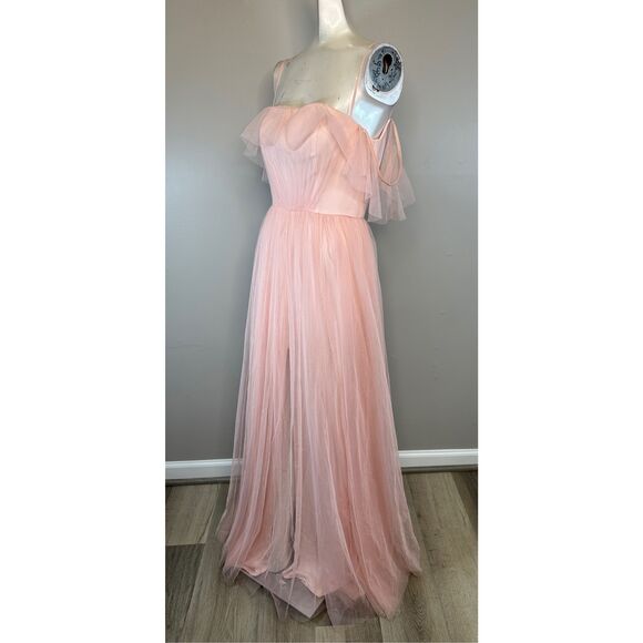Vera Wang Bride Miriam Pleated Tulle Gown US 2 $395 - Picture 7 of 12